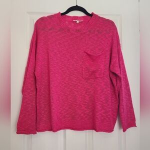 Women's Entro Hot Pink Sweater